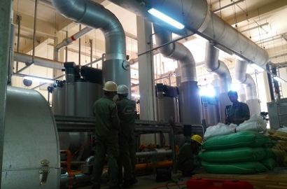 Fabrication & installation steam pipe